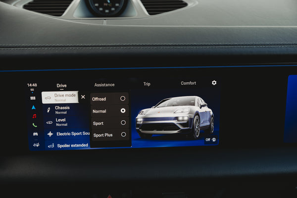 Porsche Macan 4S Electric 100kw/h ICE grey metallic