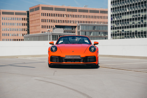 Porsche 992.1 Carrera cabrio3.0 PDK 385pk Lava orange